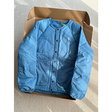 户外山系零十字纹防风防水轻量90白鸭绒羽绒服男女A1089-P185，男装羽绒服，星座1505