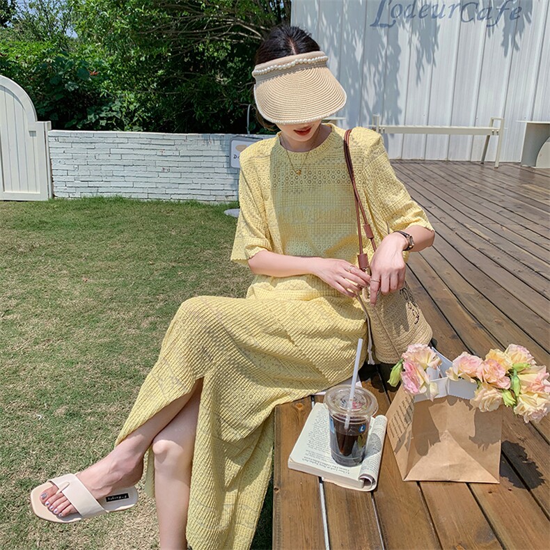 流行小香风蕾丝套装裙女夏两件套盐系小众不撞款名媛气质高级感,女装套装/套裙,2C272