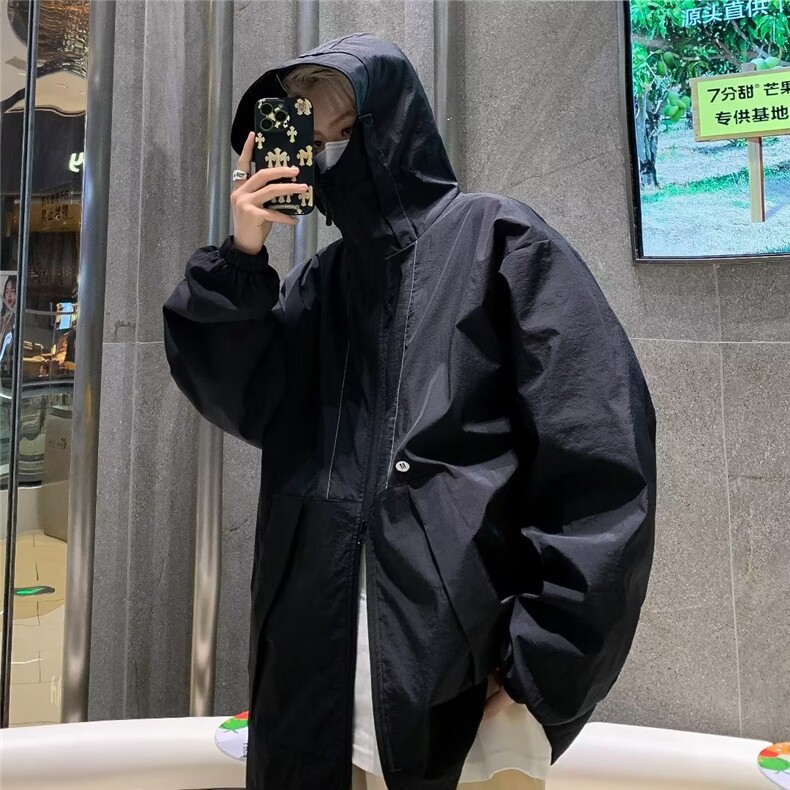 秋季青春流行男夹克文艺潮冲锋衣外套W9264P63,男装夹克,星座1116-2