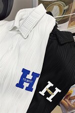 1港风短袖衬衫情侣大码M-5XL中性风网红短袖衬衫DSC7767特P35控58，男装T恤，星座226-2