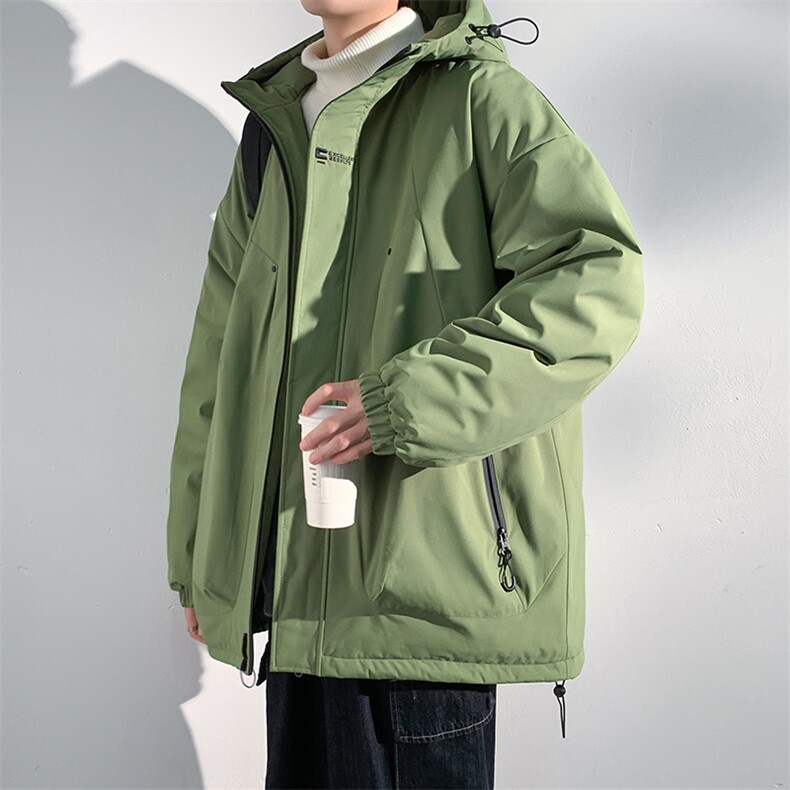 港风户外棉服连帽面包服休闲百搭棉衣保暖上衣MYM23-8745-P90,男装棉衣,星座717