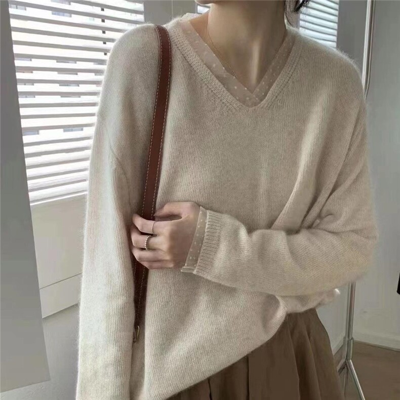 浣熊绒毛衣，女装针织衫/毛衣，TVMV(4F)