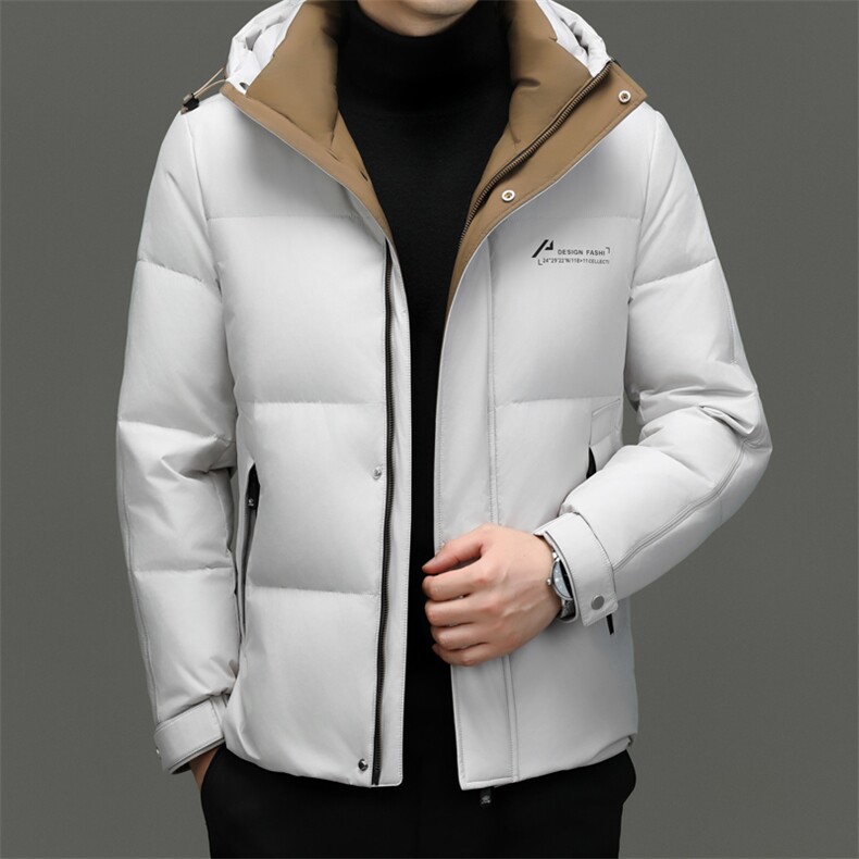 BZ9808钱塘2020-2时尚休闲简约冬季厚款中年男士羽绒服P250,男装羽绒服,钱塘207-2