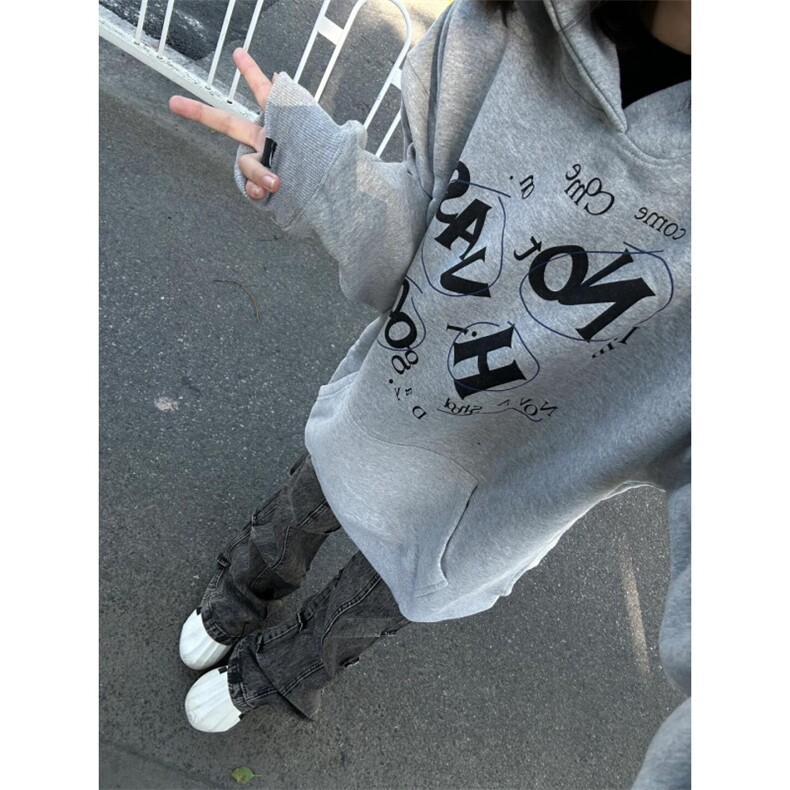 【有货】cleanfit褶皱烟灰色牛仔裤美式vibe裤子高街KZA51LL-P60,男装牛仔裤,星座1007（原301D）