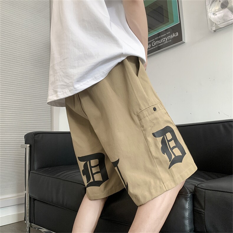 K0636-P28青春流行夏季宽松型ins时尚潮牌五分裤,男装休闲裤,星座1501-1