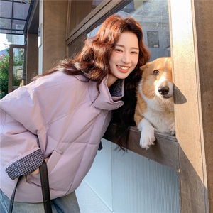 2025新款白鸭绒羽绒服女冬季巨好看的小个子加厚版型好面包服短款图片