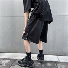 短裤男休闲宽松夏季外穿运动潮牌ins五分裤学生大裤衩DK830-p27图片