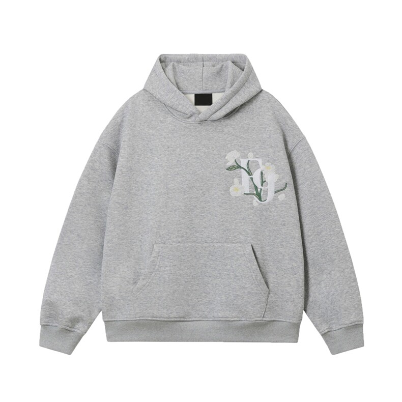 特72-XX19现货潮刺绣卫衣男女连帽情侣装春秋美式外套,女装短外套,星座618B-1