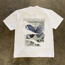 1506/Q3370/P35痞帅印花男夏季圆领宽松短袖重磅230g纯棉潮牌，男装T恤，星座1506