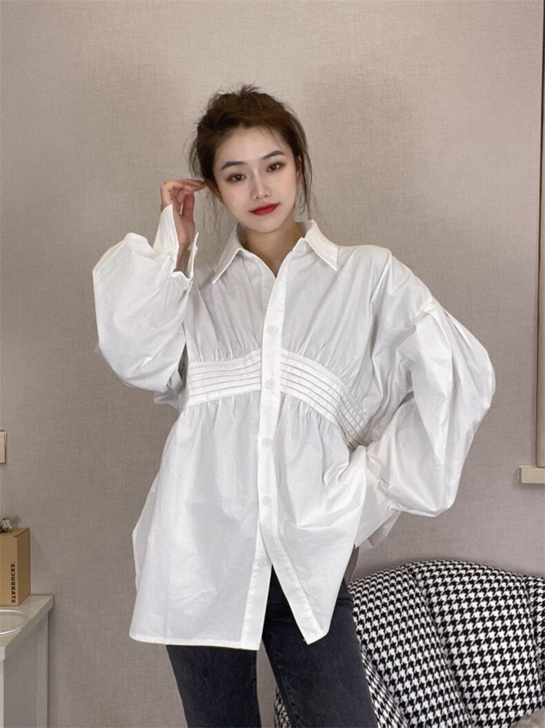 水洗衬衫，女装衬衫，戈朴