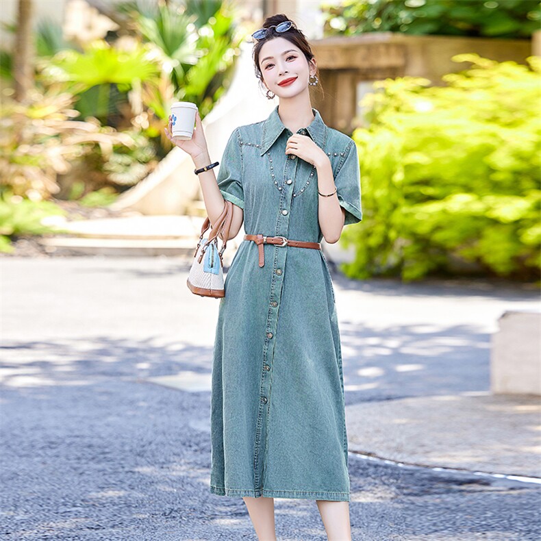 2025夏新款连衣裙553P125,女装连衣裙,乐衣轩