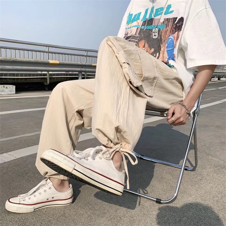春夏运动休闲裤男直筒裤K436P38图片