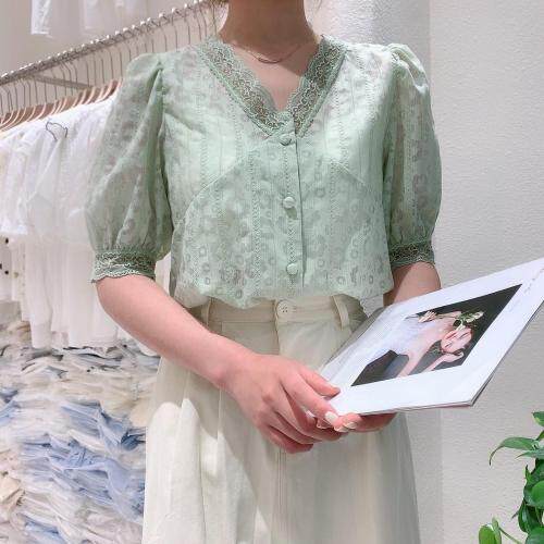 夏季新款韩版上衣，女装，麦筱萌