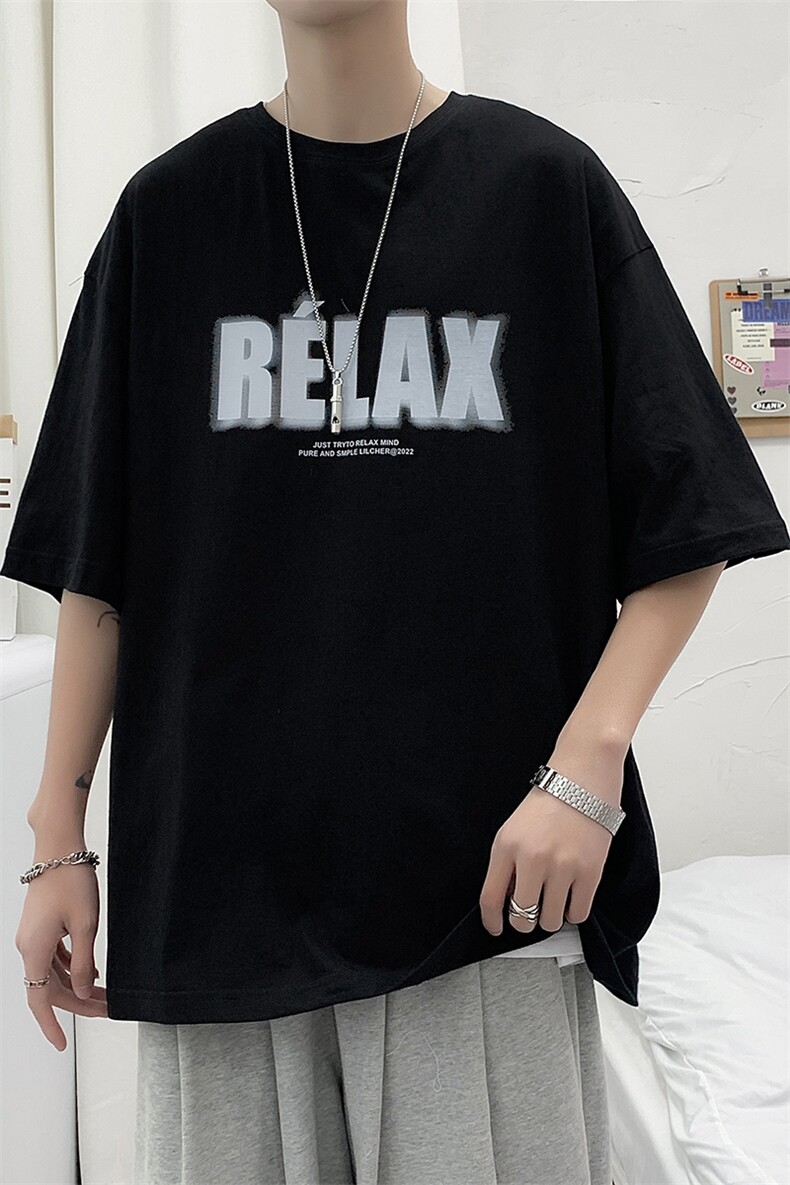 高品质~220G###夏季新款短袖T恤港风大码T103-P25控39,男装T恤,电商A161-2