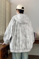 现货8509-P75大码控128春季大码户外连帽夹克外套，男装夹克，星座209