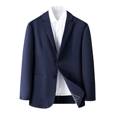 AWG-2钱塘2020-3春秋薄款时尚休闲百搭中年男士西服外套P122，男装西服，钱塘207-3