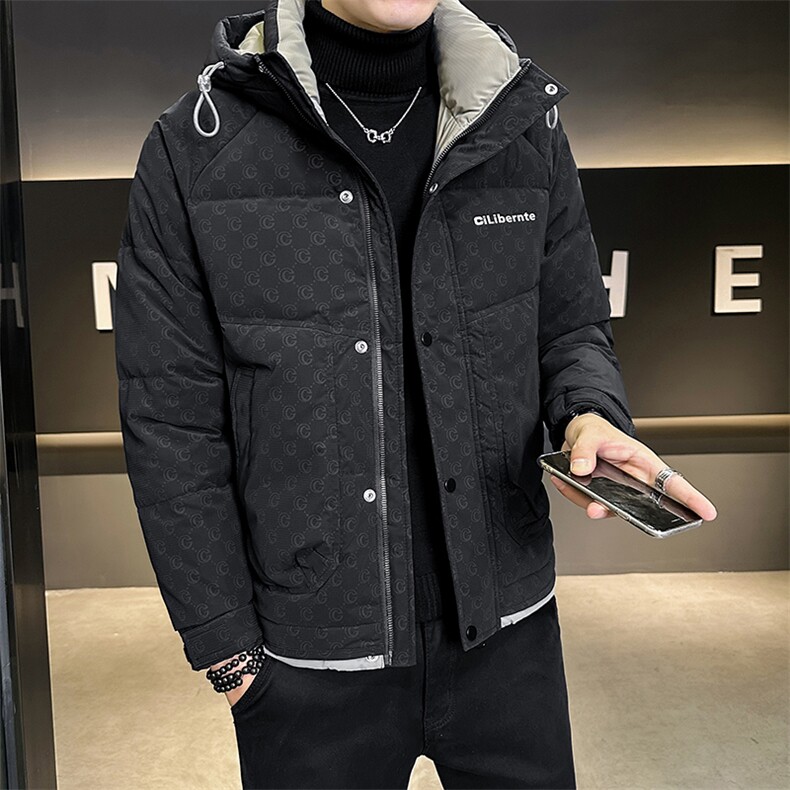 冬季店主羽绒服简约时尚保暖品质数据款简约外套男6019-P185,男装羽绒服,电商D327