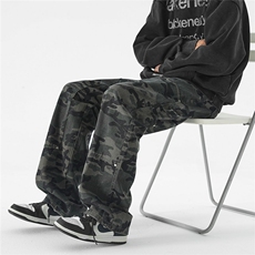 A421-NK22012-现货库存迷彩伐木裤牛仔裤P48，男装牛仔裤，电商A421