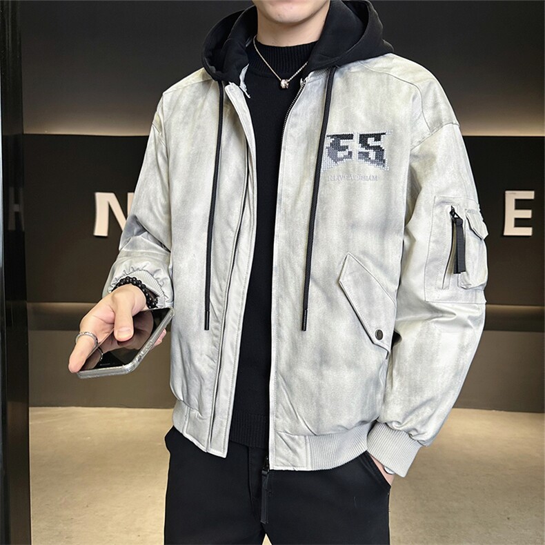 潮牌男士羽绒服标50可拆卸帽保暖上衣B317/8818/P245,男装羽绒服,电商B317