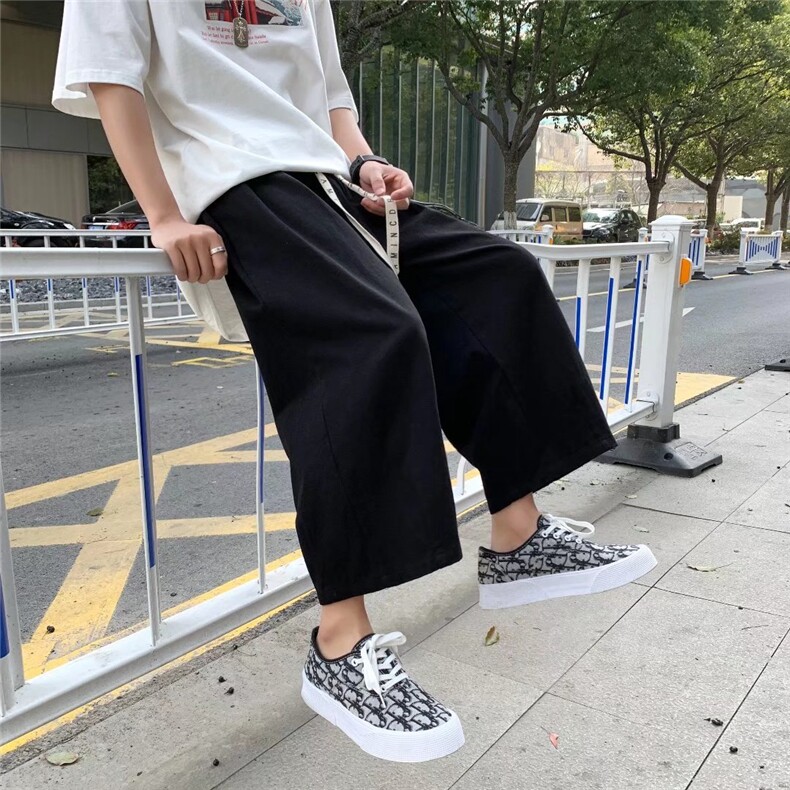 男春季潮流时尚休闲长裤九分裤K2981P35,男装休闲裤,星座1116-2