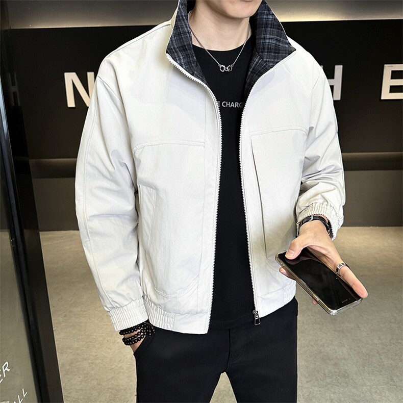 潮流男士休闲外套男装时尚夹克男工装外套YK693-P88，男装夹克，星座1105-3