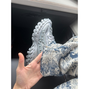 【有货】1197CC-特P76 青花瓷牛仔裤男女设计感直筒裤子图片