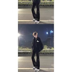 1506-1/KA60101/P34牛仔裤男士男装宽松直筒潮牌春秋休闲夏季百搭，男装牛仔裤，星座1506-1