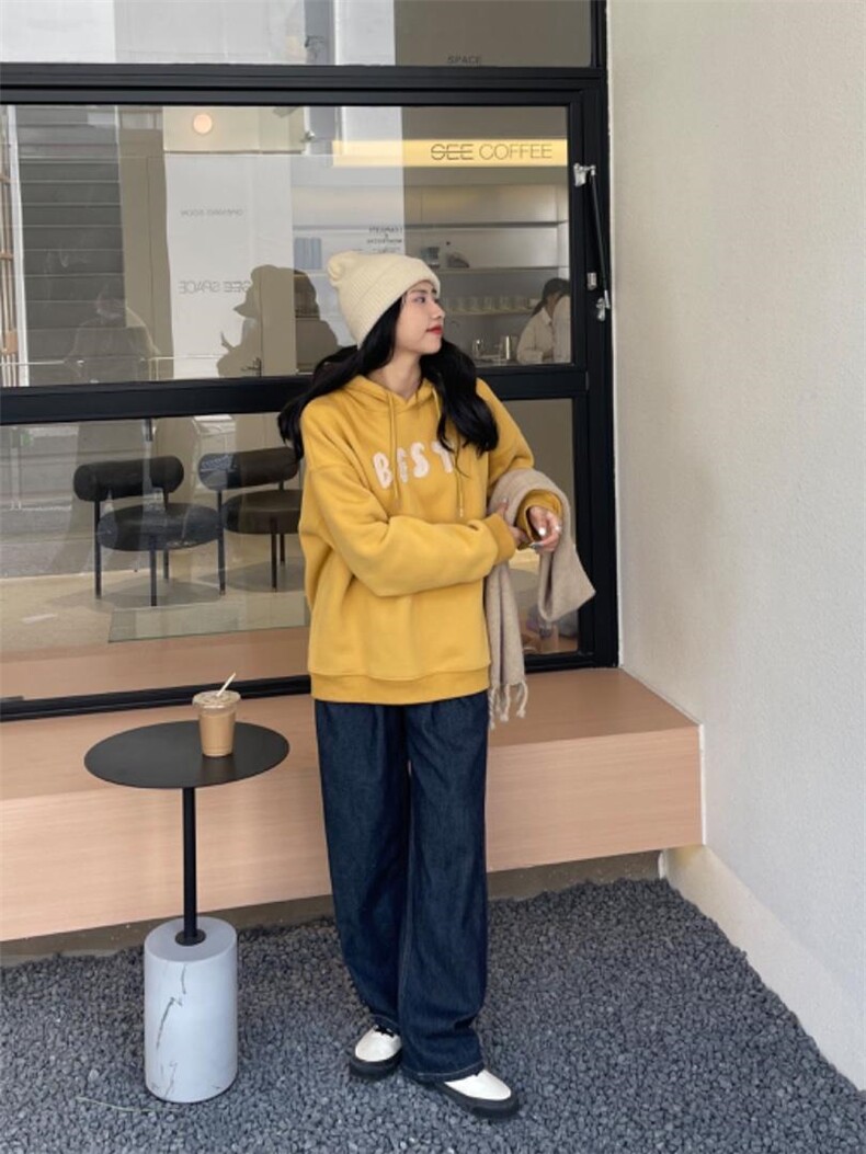 冬款上市，加绒卫衣，女装卫衣/绒衫，虫七