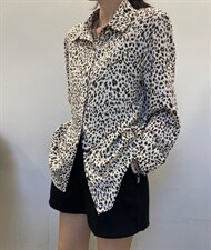 豹纹衬衣，其它，麦缇诺