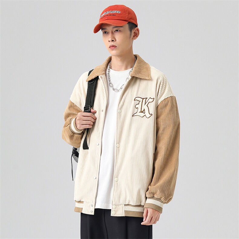 秋季新款棒球服潮牌无影墙针织外套WT2405-P85控138,男装夹克,星座717