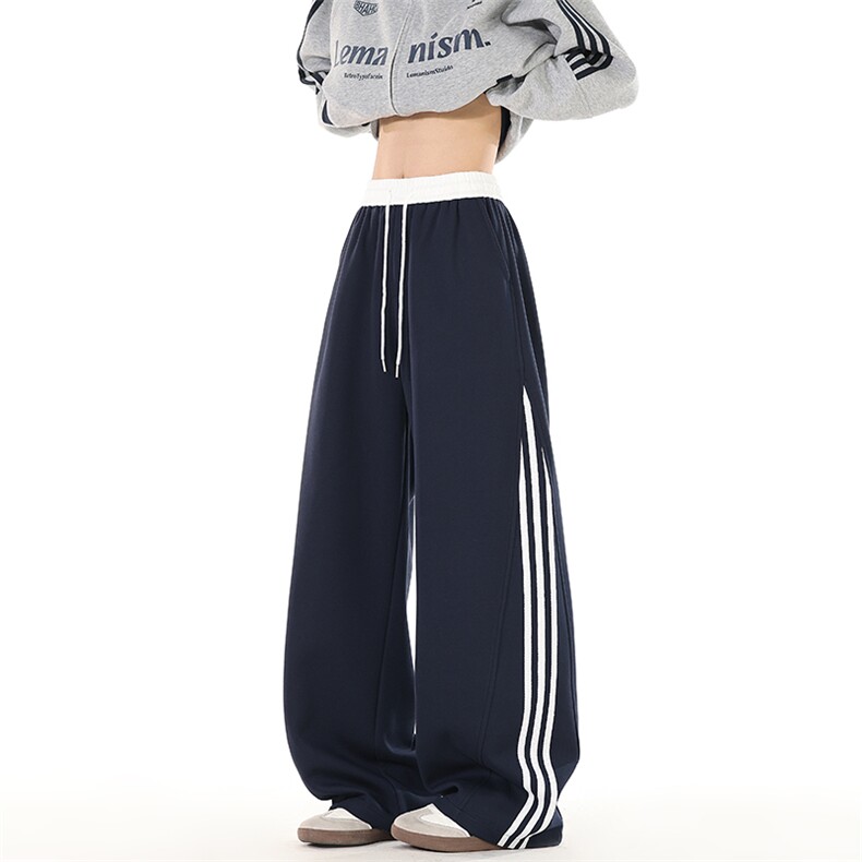 休闲裤男新款港风宽松华棉高品质弯刀裤K99-特P40，男装休闲裤，星座214-3