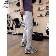 休闲裤男款宽松潮牌运动裤2025新款秋直筒超火裤子K6618-P41，女装休闲裤，星座412-1