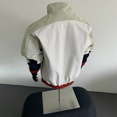 潮牌美式撞色拼接运动立领外套男宽松百搭夹克JK01571-P75，男装夹克，星座308B-2