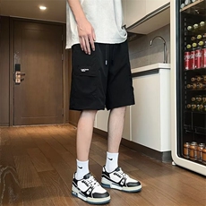 工装短裤男夏季外穿休闲骑兵斜复网薄款速干五分裤男士中裤D125，男装牛仔裤，星座1116A-1（原606A）