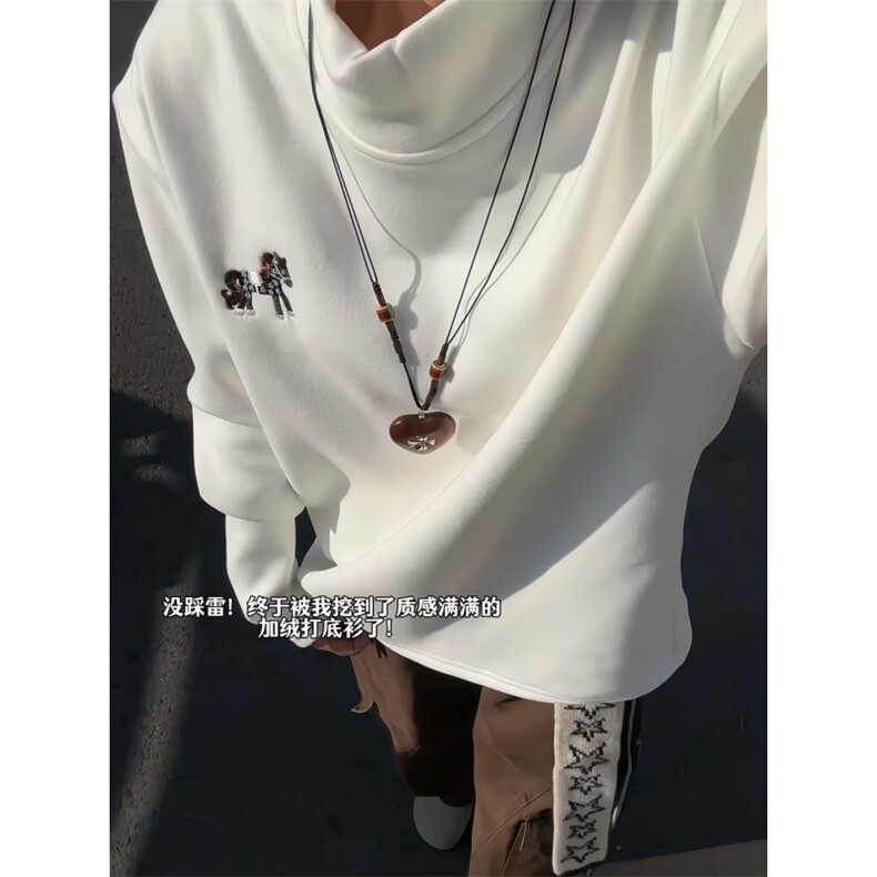 XZ809A/DR14/特P24/控48/加绒P29/控58450克德绒绣花加绒打底衫,男装T恤,星座809A(原222-1)