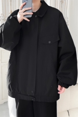 JK5005/P65春装新款个性纯色立领工装夹克男潮流上衣飞行员外套，男装夹克，电商A141