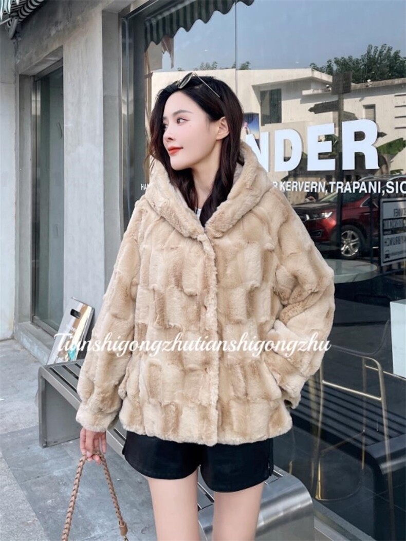 贵妃貂连帽外套系列产品热销中，其它，天使公主