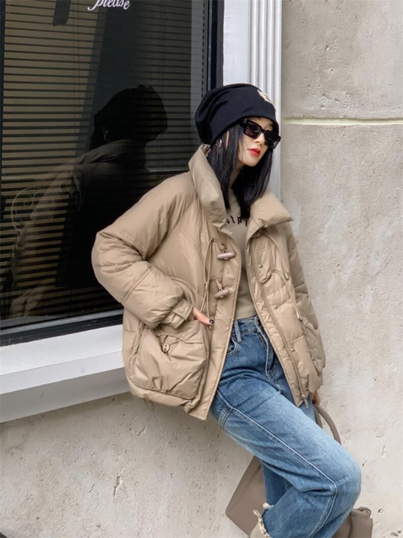 90白鸭绒，时尚羽绒服，女装羽绒服，佳伶百色