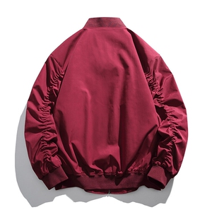 春季飞行服夹克外套男简约休闲百搭棒球服上衣 迷彩P65 JK837-P60图片