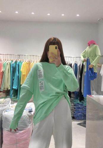 春夏季新款薄卫衣、T恤，女装卫衣/绒衫，12PJL