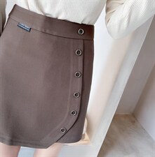 扣子短裙秋款s_xL，其它，秀禾