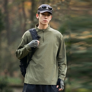 户外吸湿速干衣长袖t恤 春秋运动健身跑步训练骑行服2505图片
