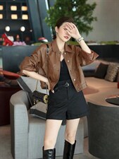 专业皮衣，女装皮衣，密斯倩