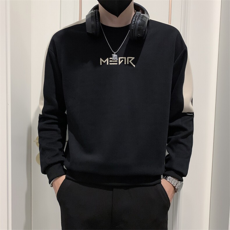 WY8923常规P5888加绒P6898小伙风店主风加绒卫衣,男装卫衣,电商B340