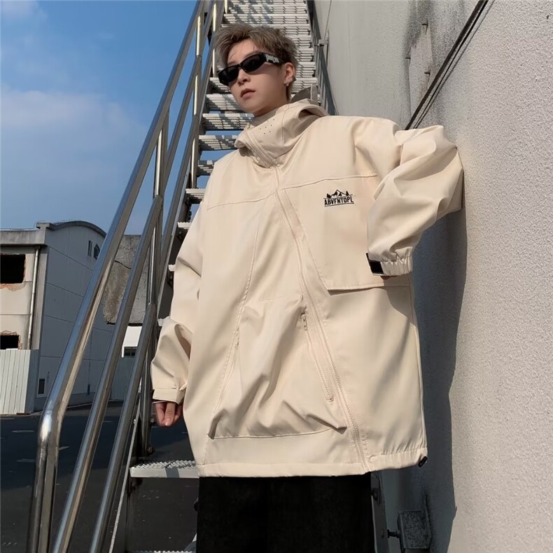 美式秋冬季新款外套小牛津冲锋衣W9283P65,男装夹克,星座1116-2