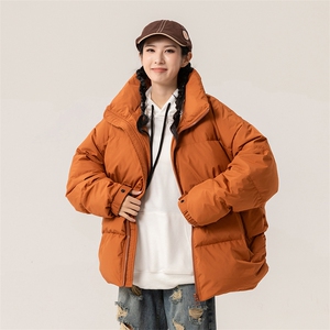 新标90白鸭绒简约休闲立领外套纯色潮流加厚羽绒服ESY0214-P198图片