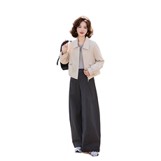 2026新款春装！超好看修身休闲皮衣外套，女装皮衣，自然秀
