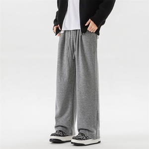 8XL-M特大码工装裤男纯色宽松裤卫裤休闲基础款K995P65图片