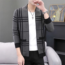 K101-P20男士休闲开衫，男装针织衫/毛衣，星座1215-1