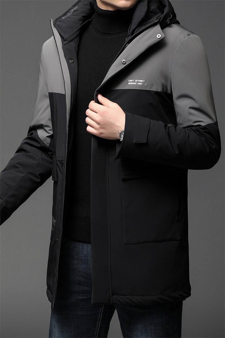 秋冬季羽绒服男冬季保暖休闲外套中年爸爸男羽绒服HPN68803-P320,男装羽绒服,电商B212（原钱塘6029）